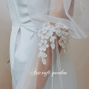 Custom bridal sleeves,detachable wedding sleeves,detachable lace sleeves for wedding dress,detached lace sleeves