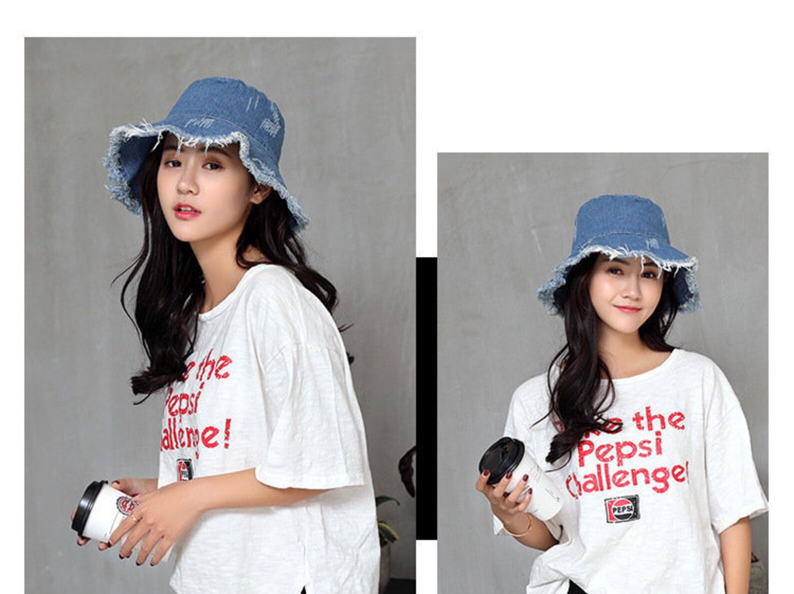 1pcs Cotton bucket art hat Korean fashion summer outing Etsy