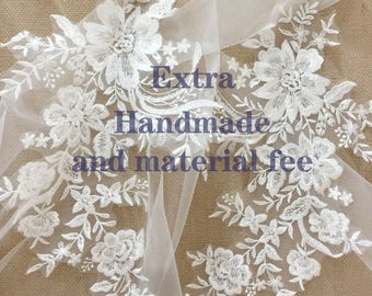 Extra fee for Custom order  (handmade and material fee)