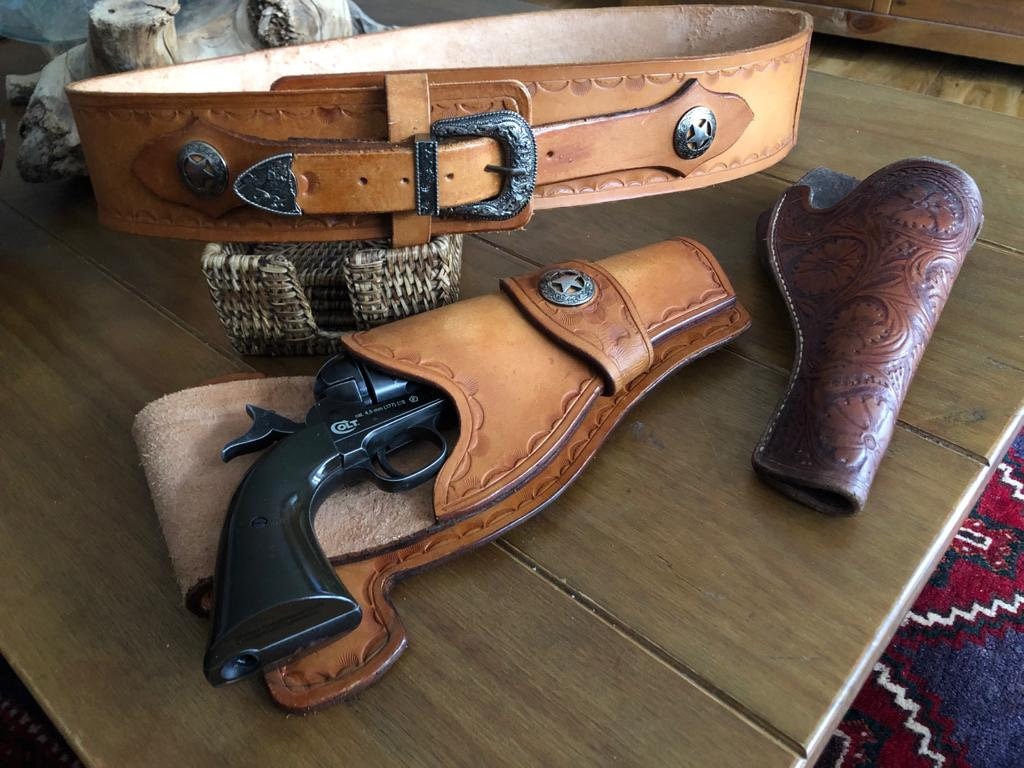 Western Cowboy belt for revolver holster digital Pattern Shape 1 pdf format