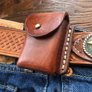 Zippo lighter belt poach pattern in pdf format