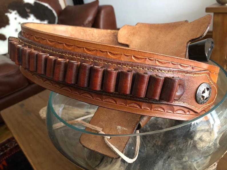 Western Cowboy Belt for Revolver Holster Digital Pattern Shape Etsy UK