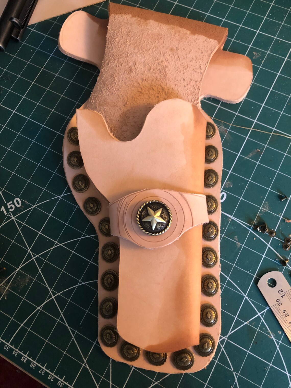 Fast Draw Western Holster Pattern digital file in pdf Etsy France