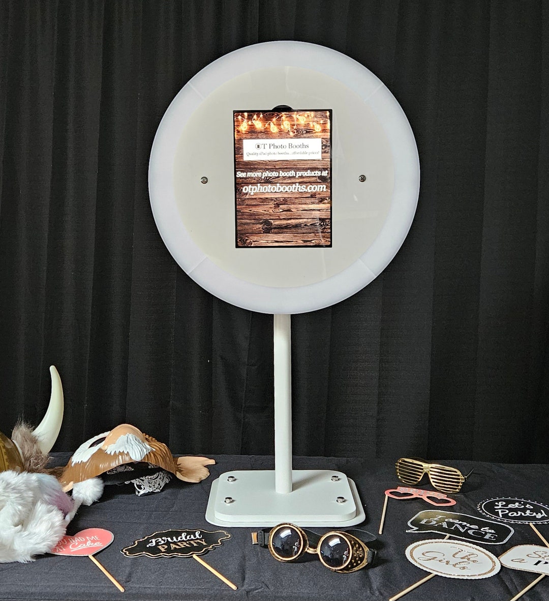 Table Top Ring Light iPad Photo Booth Shell. Etsy
