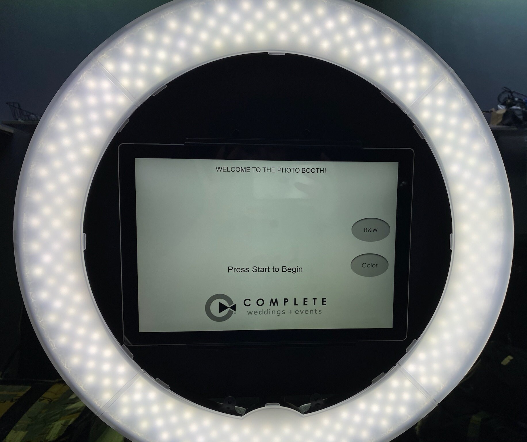 Ring Light Kit Ipad Photo Booth Shell. Ipad Ring Light Etsy