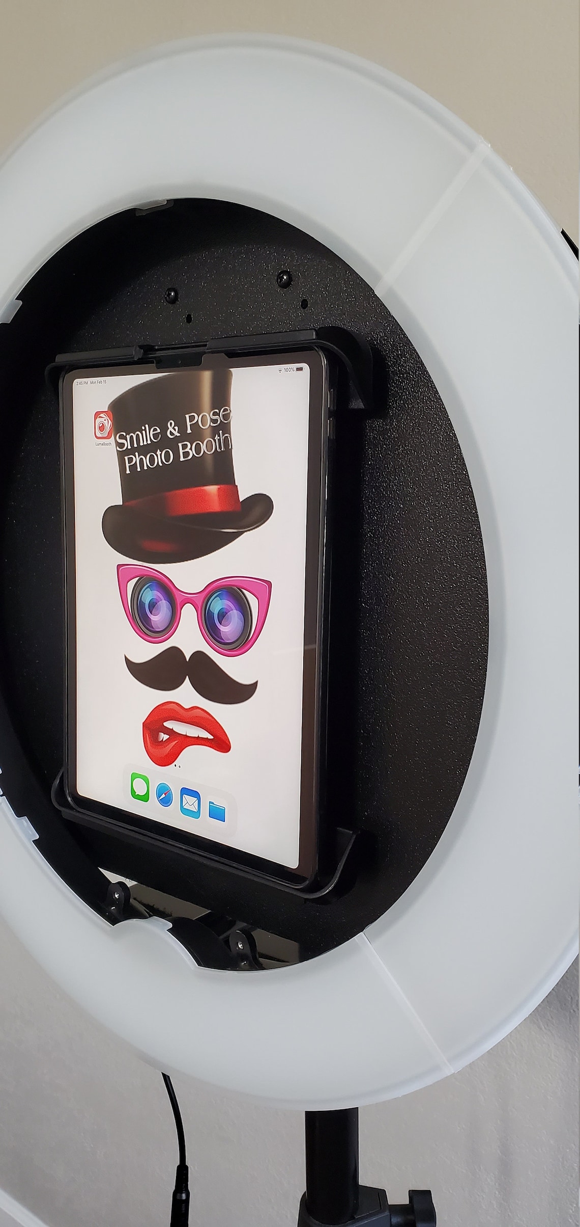 Ring Light Kit Ipad Photo Booth Shell. Ipad Ring Light Etsy