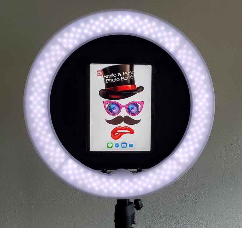Ring Light Kit Ipad Photo Booth Shell. Ipad Ring Light Etsy