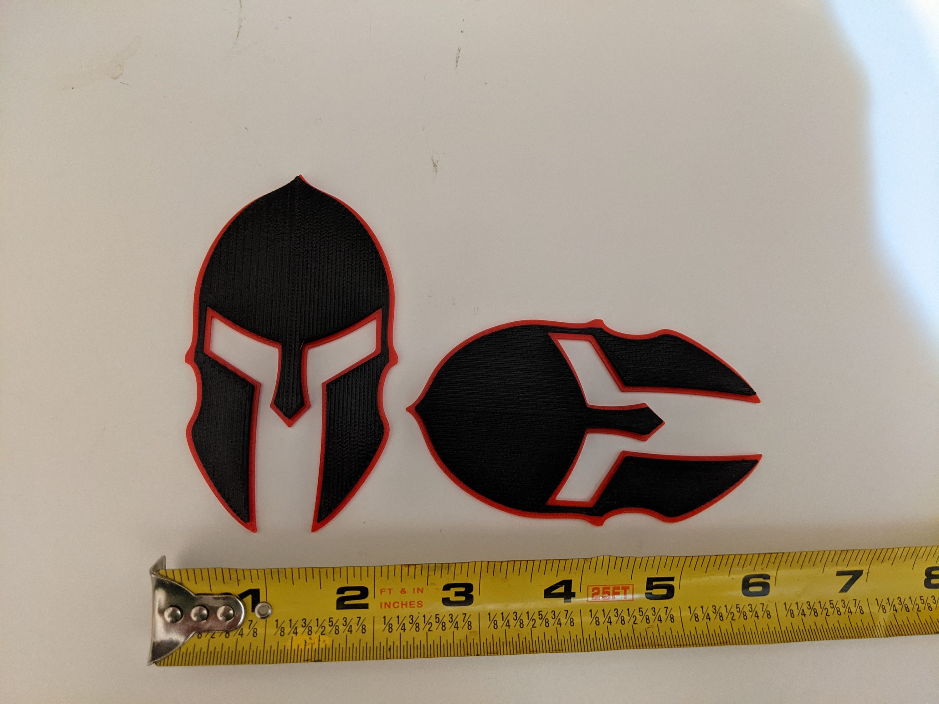 3D Gladiator Helmet Emblems 3D Printed Car Decal Logo for Jeep Etsy