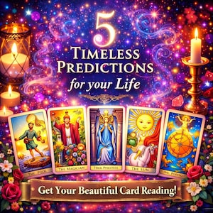 Five Mini General Timeless Predictions - Delivery: 3 days (PLEASE READ DESCRIPTION)