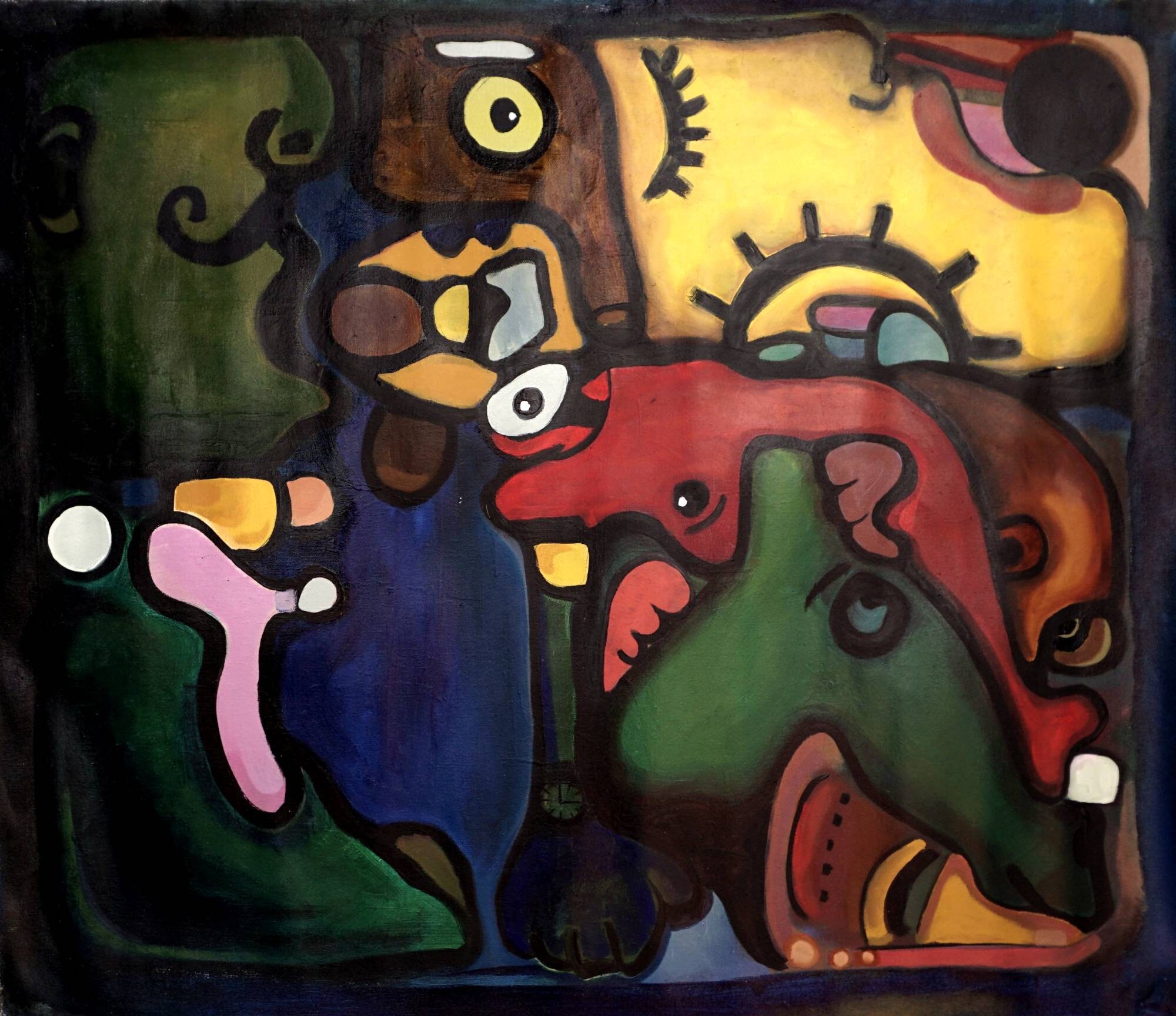 Bilder auf Leinwand Pop Art: Bring deine Kreativität zum Strahlen!