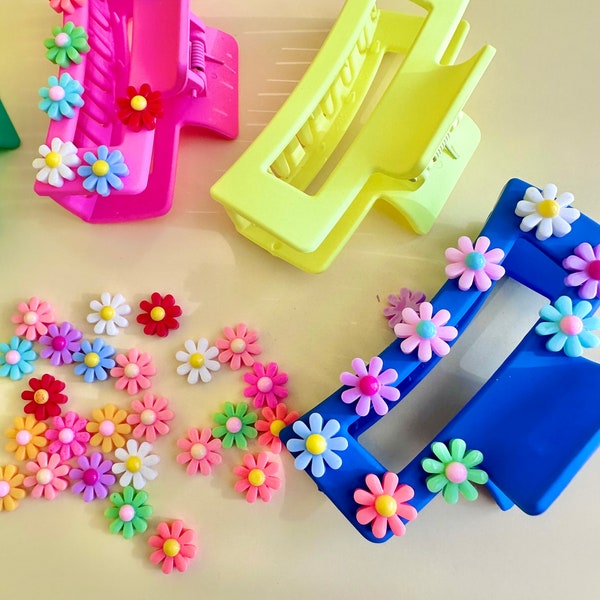 Spring craft for kids teens, Summer hair clips, DIY craft kit for teens, DIY custom hair clips