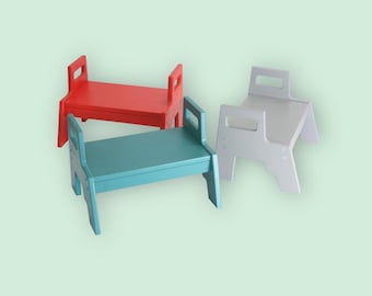 Tabouret-escabeau pour tout-petits, escabeau, meubles pour enfants, meubles pour enfants