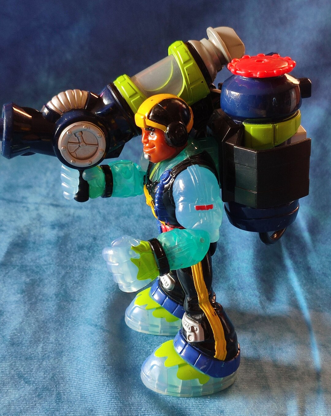 Rare Vintage Mattel 2002 Rescue Hero Hydro Team Bob Buoy Etsy