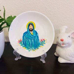 Decorative Ceramic Platehand Painted Ceramic Plate Bible Verse Gift ...