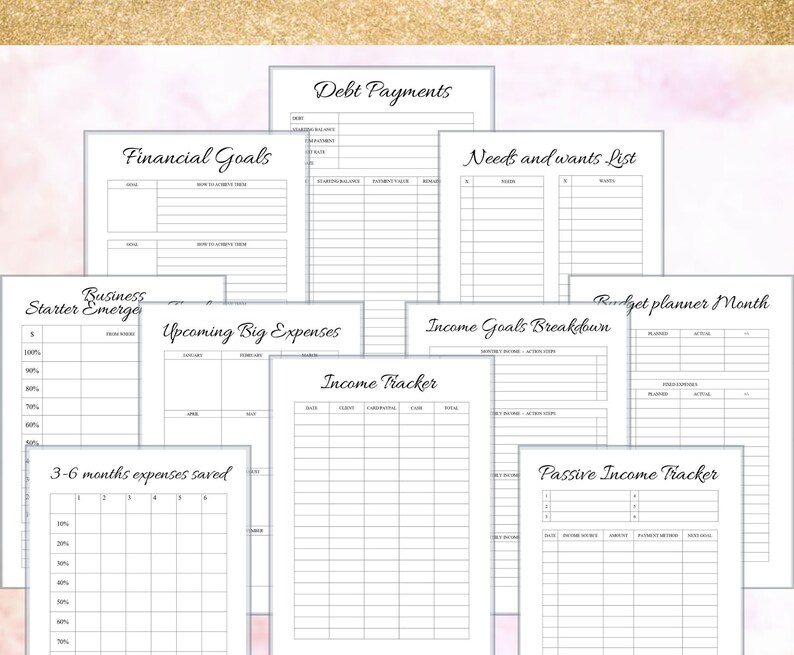 Small Business Planner Printable Small Business Planner - Etsy