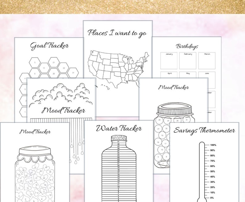 Printable Bullet Journal Template