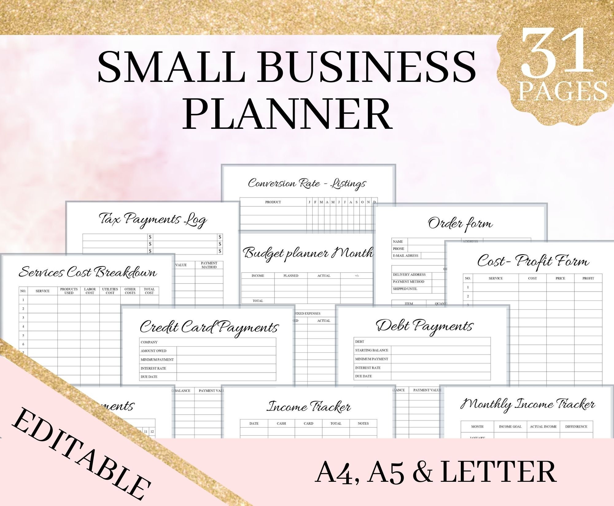 small business planner 2023