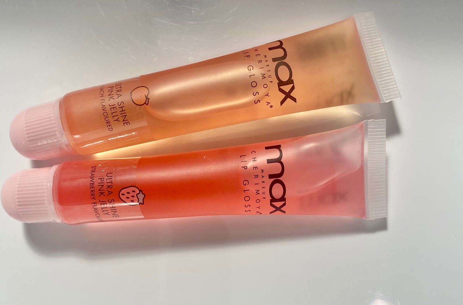 Max ultra shine pink jelly lipgloss/ lipgloss / peach Etsy