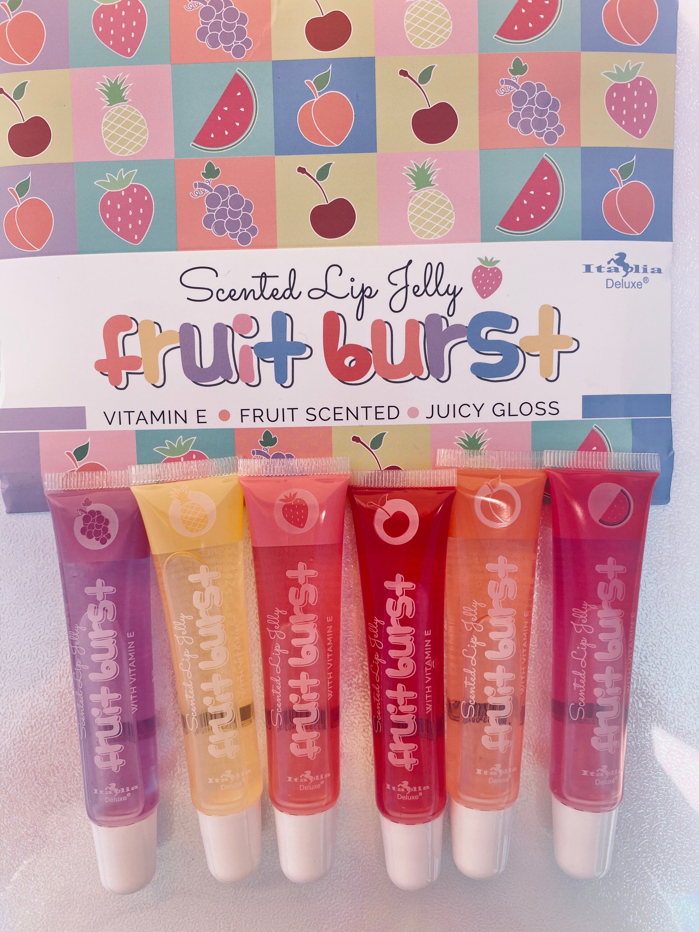 Fruity Burst Lip gloss/ clear gloss / fruit lipgloss Etsy
