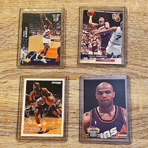 4 Charles Barkley Basketbalkaarten 1992- Mint
