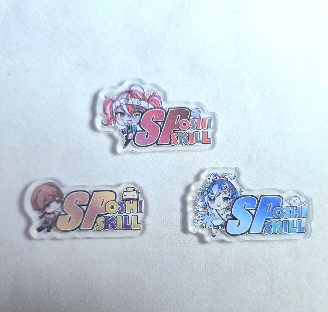 Hololive TCG SP Oshi Skill Marker - ID Members - Etsy