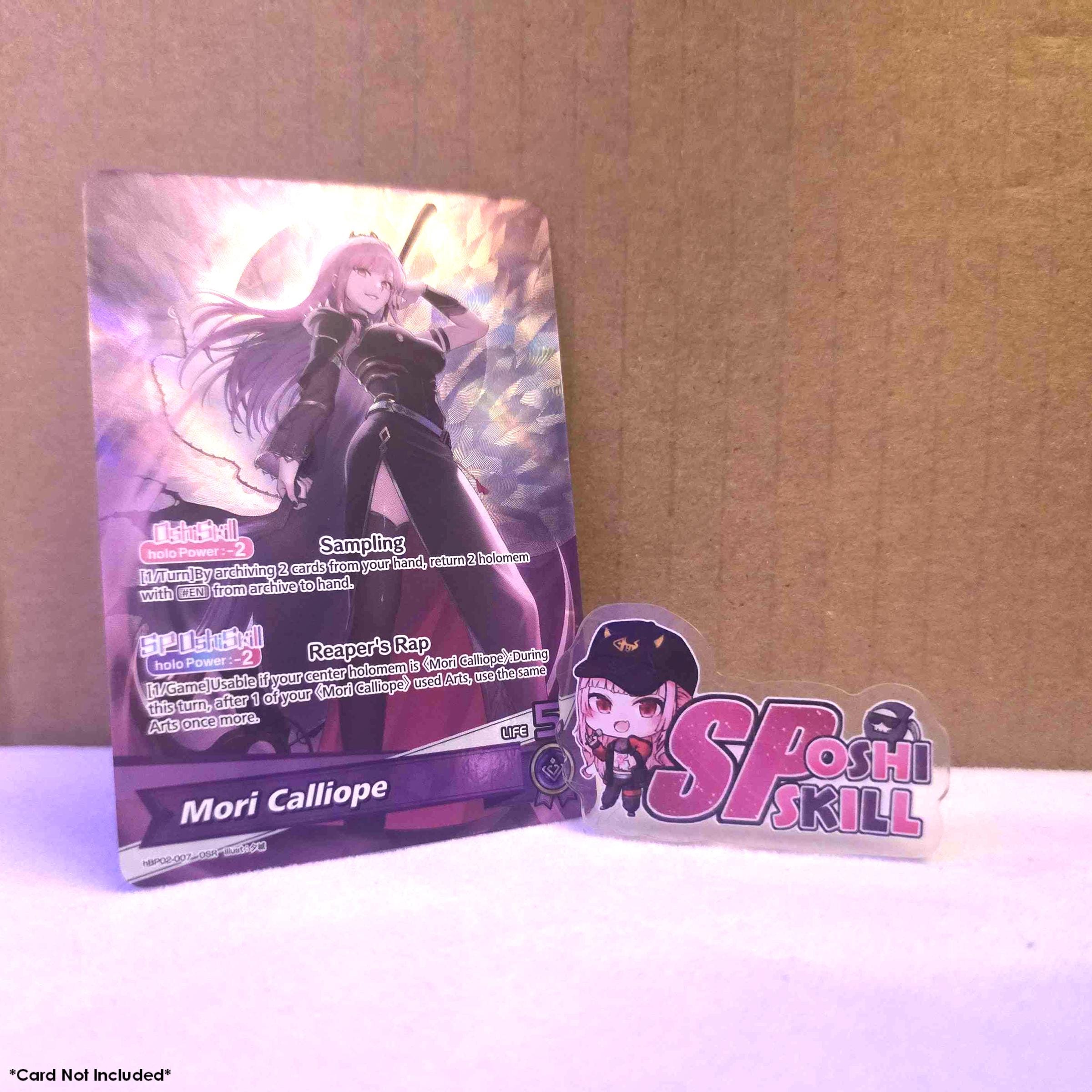 Mori Calliope - Hololive TCG SP Oshi Skill Marker - Etsy