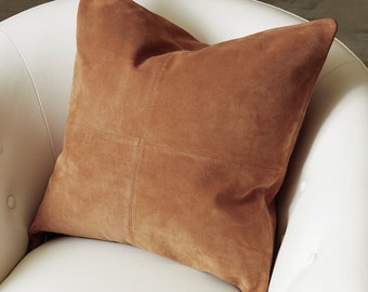 Suede Pillow Cover Etsy