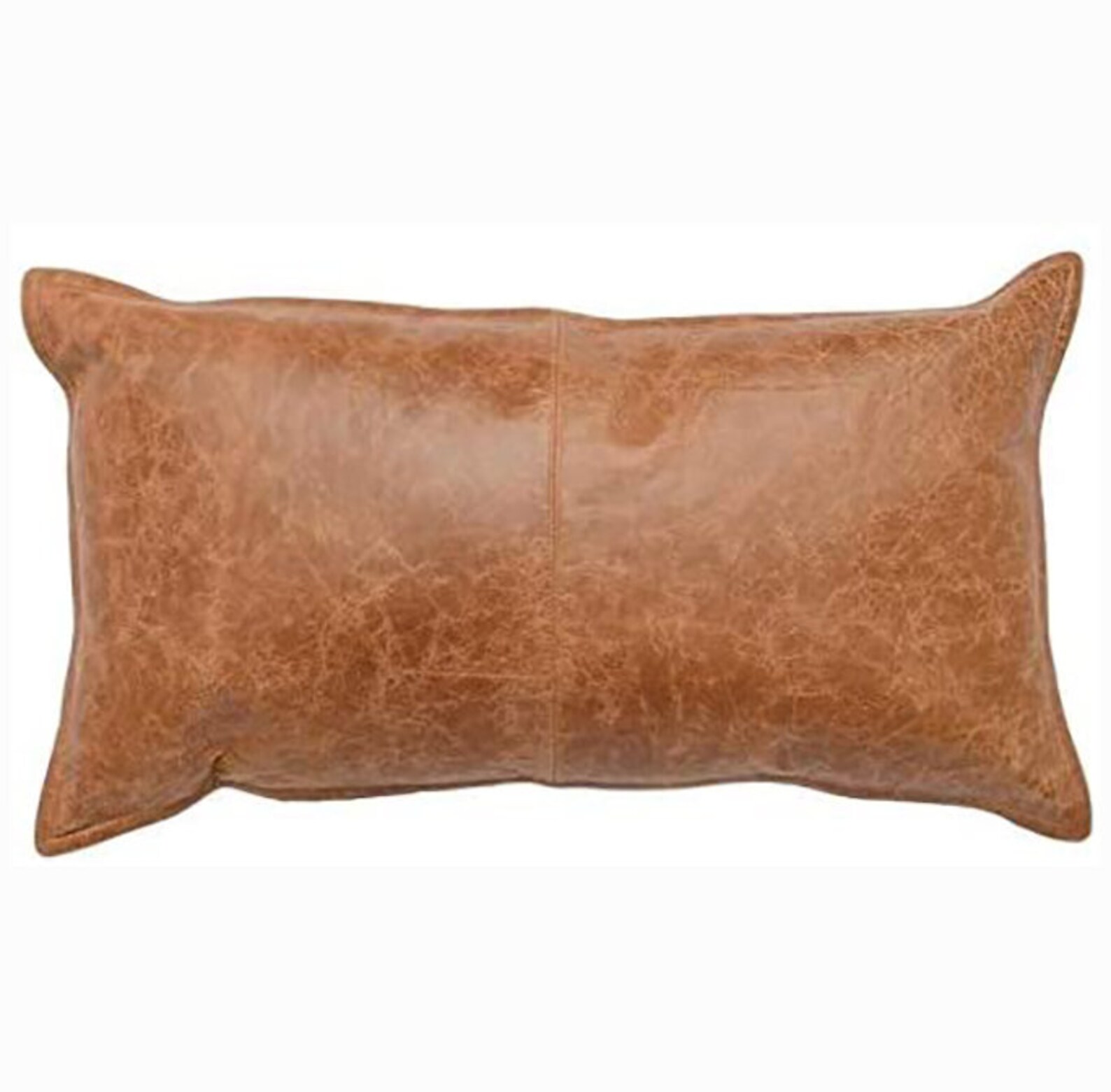 Genuine Leather Pillow Cover Cushion Pillow Cover Living Etsy