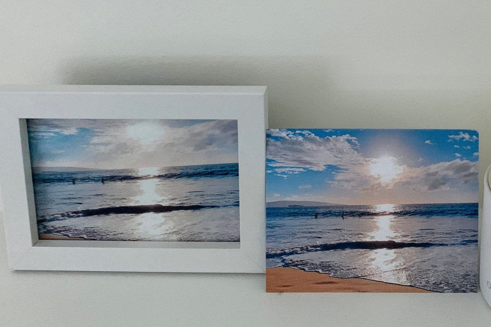 Set of 5 Blank Beach Greeting Cards Etsy