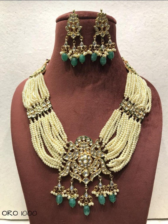 Kundan Pendant Kundan Rani Haar 