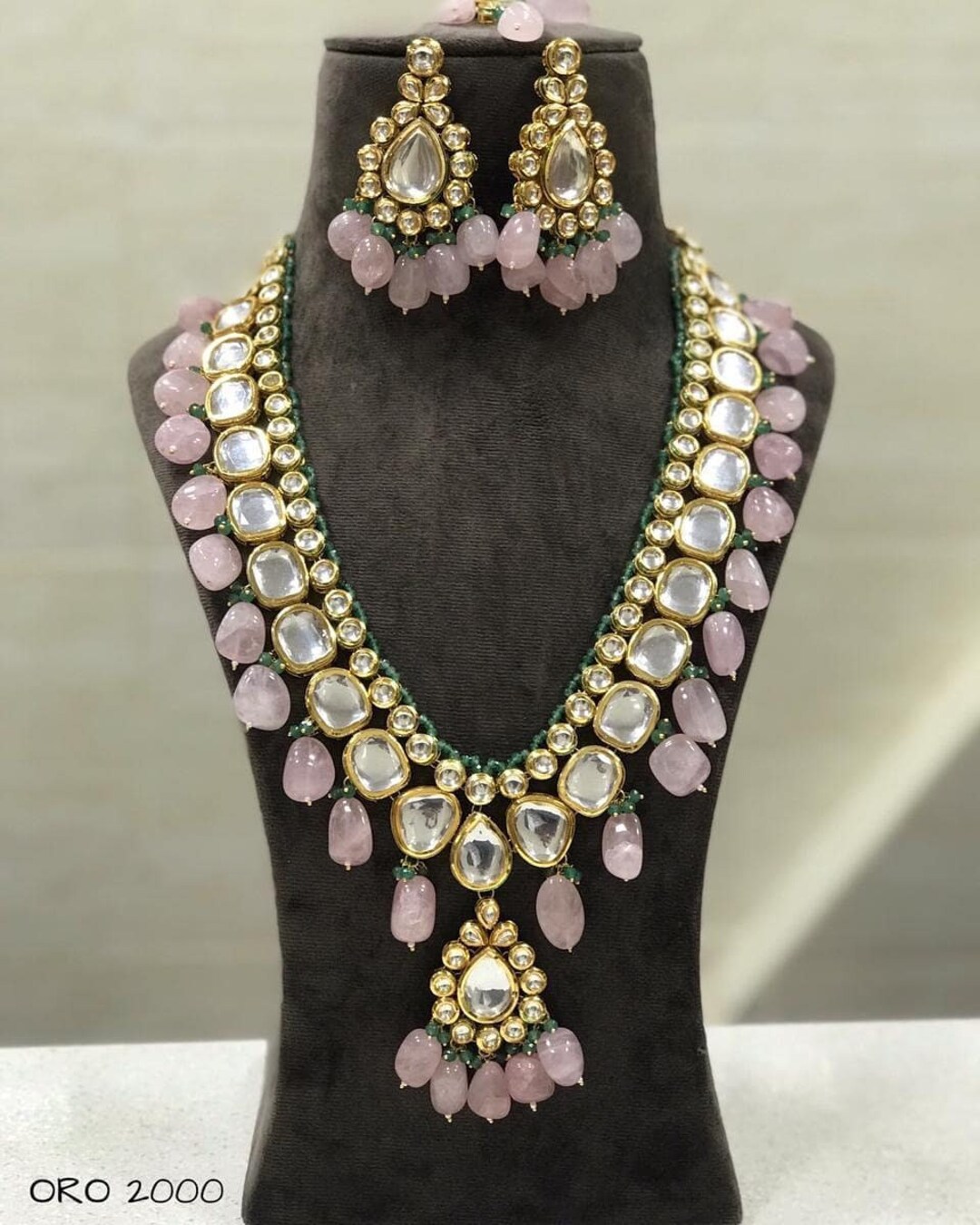 Long kundan haar Clearance