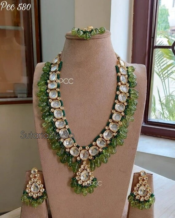 Bridal Kundan Haar Long Kundan Haar 