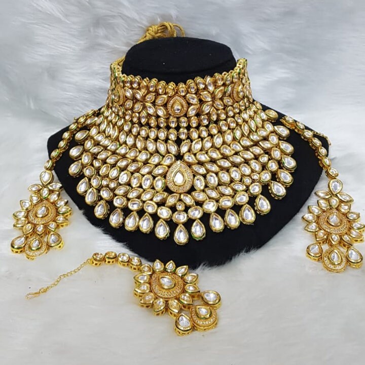 Jodha Akbar Kundan Bridal Set Royal 