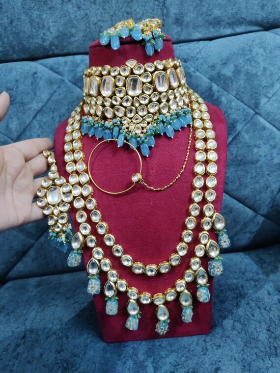 Kundan Bridal Jewellery Tanjore Kundan 
