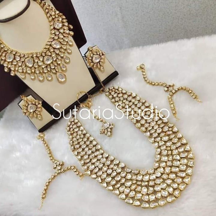 Full Kundan Bridal Jewellery Sabyasachi 