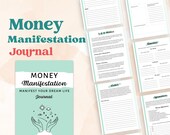 Money Manifestation Journal: Mindset & Abundance Planner (PDF)