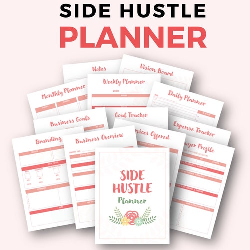 Printable Side Hustle Planner Printable Business Planner - Etsy