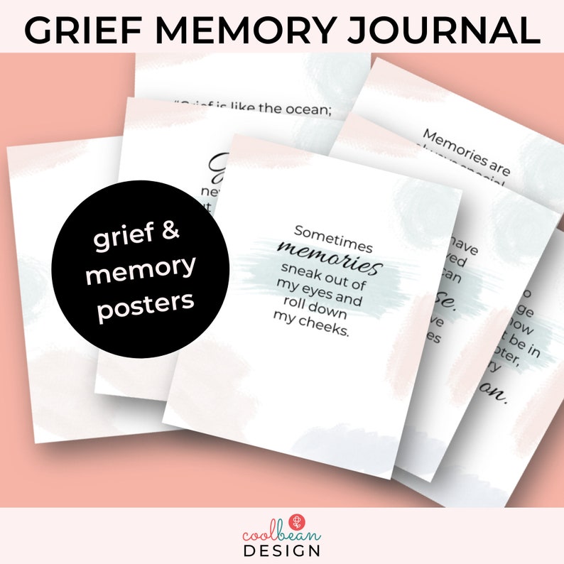 grief and memory posters