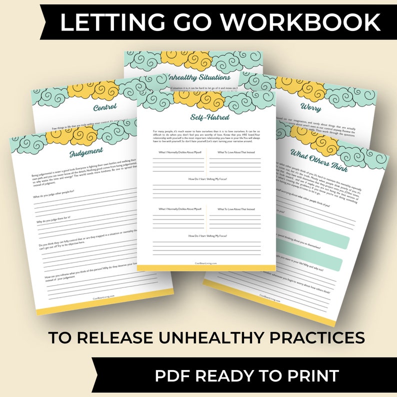 Workbook to release unhealthy practices