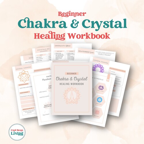Beginners Chakra & Crystal Healing Workbook Printable Etsy