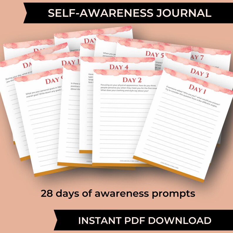 includes 28 days of awareness prompts