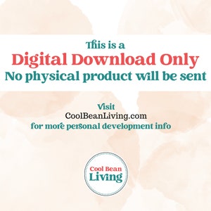 digital download self love journal