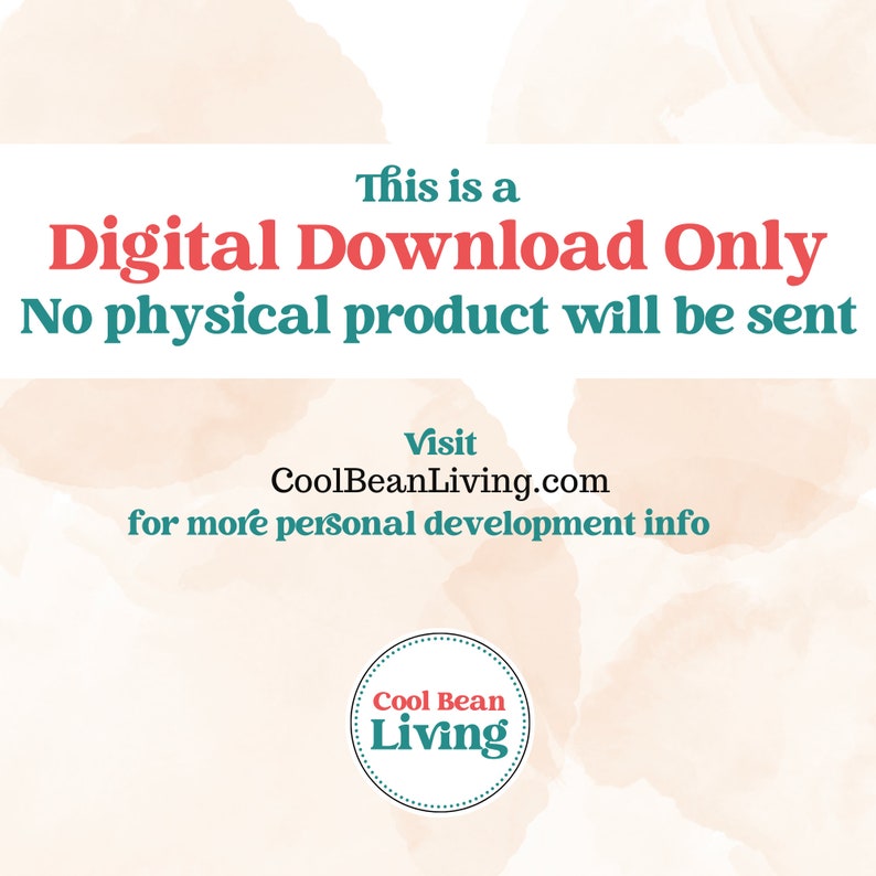 digital download self love journal