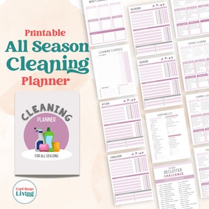 all seasons cleaning planner