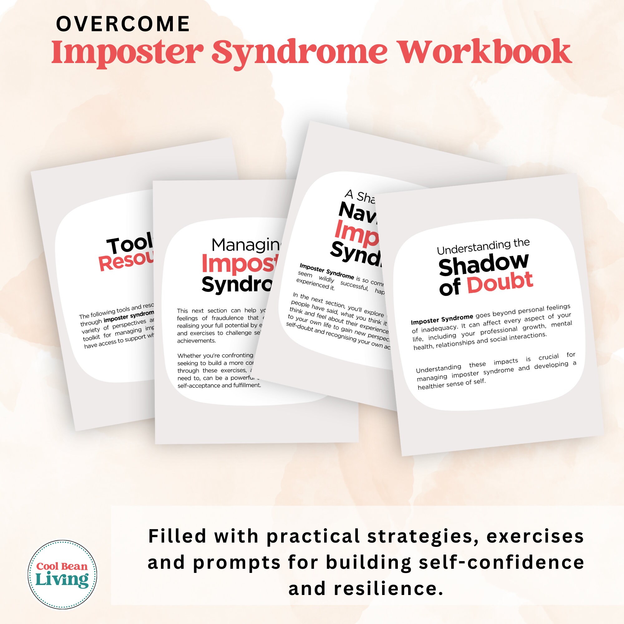 Printable Overcome Imposter Syndrome Workbook | Worksheets for Healing ...