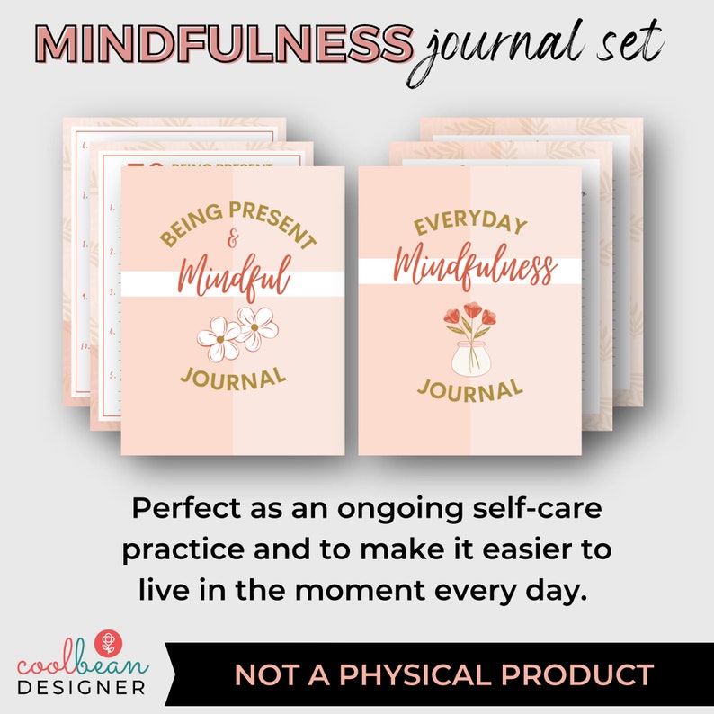 Perfect as an ongoing self-care practice and to make it easier to live in the moment every day