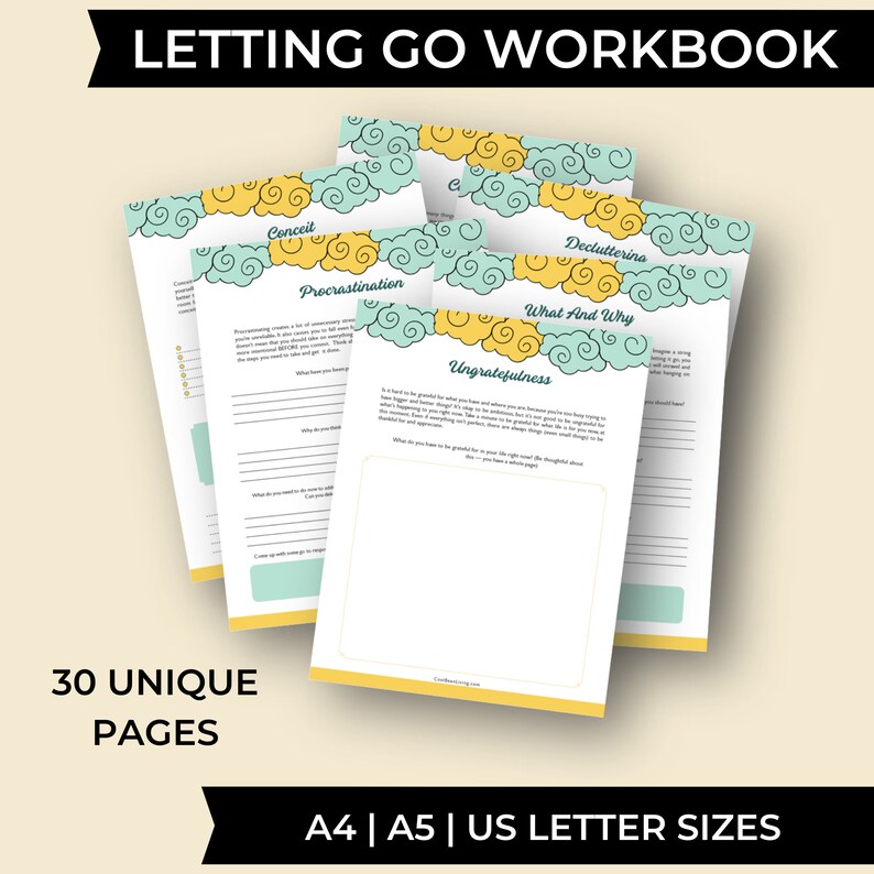 Includes 30 unique pages of exercises