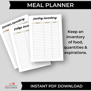 printable meal planner