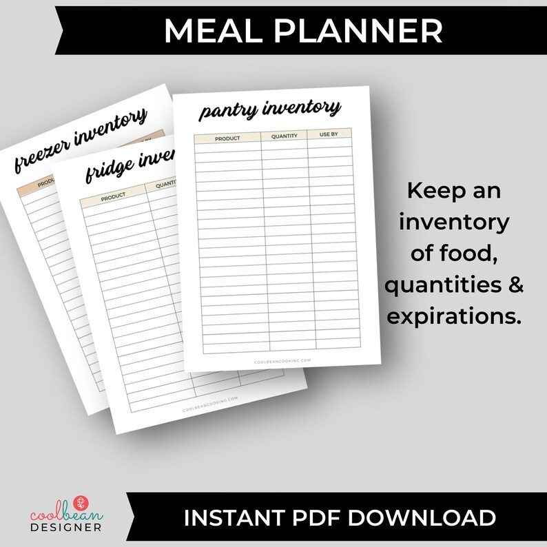 printable meal planner