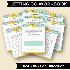 Printable Letting Go Workbook
